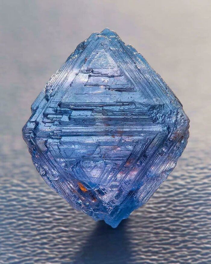 Raw Blue Diamond