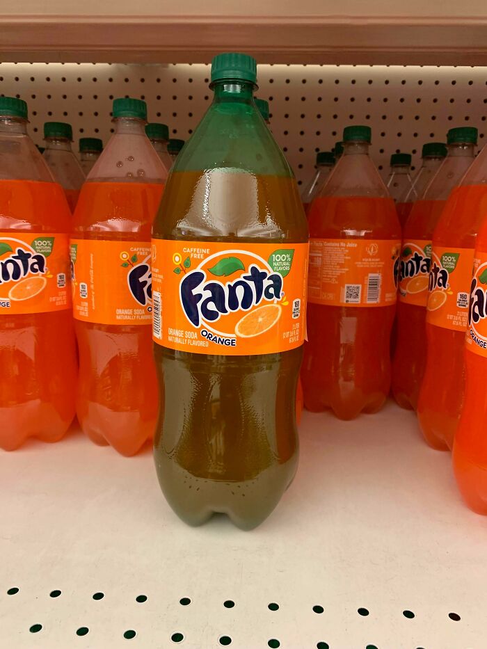 This Fanta Is In The Wrong Colored Bottle