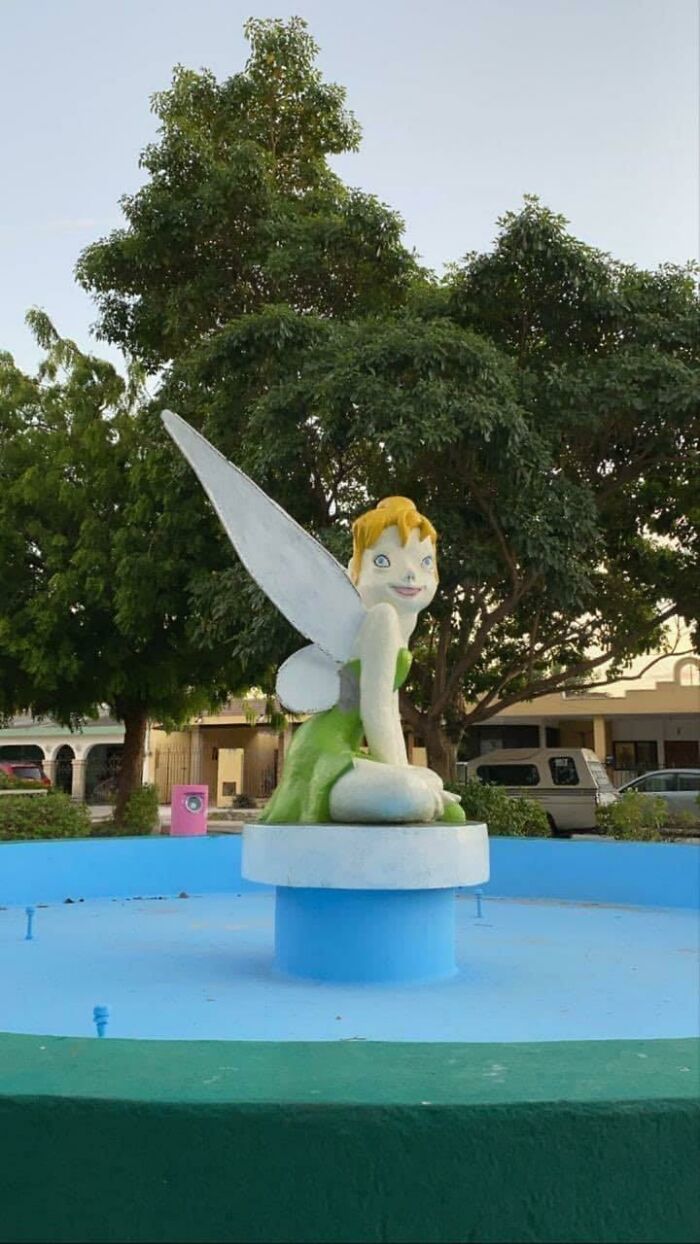 This Hideous Statue Of Tinker Bell