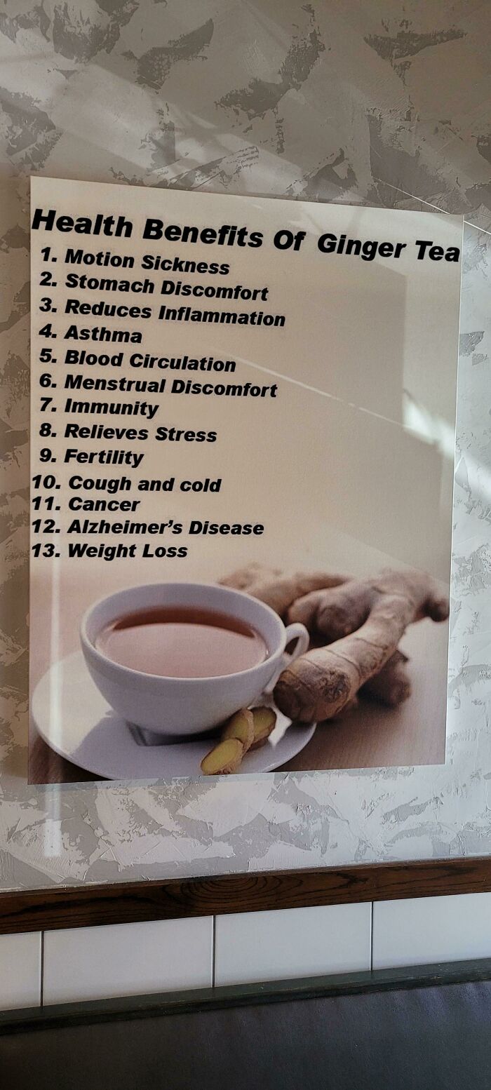The Health Benefits Of Ginger Tea Include Cancer, Alzheimer's Disease And More