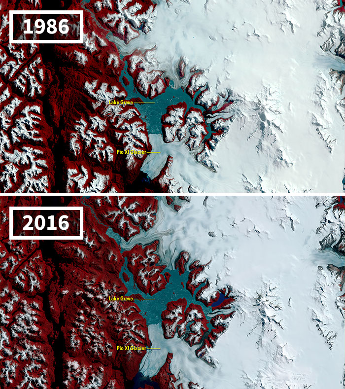 As Glaciers Recede Worldwide, One Defies Trend