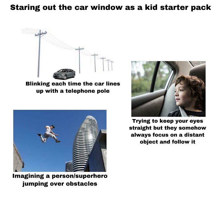 Staring Out The Car Window Starter Pack