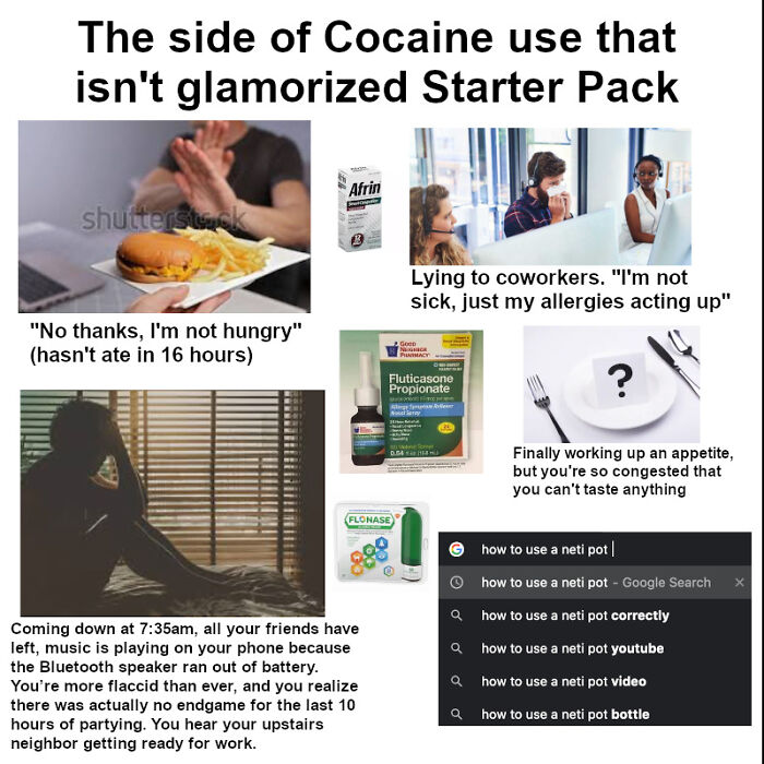 The Side Of Cocaine Use That Isn't Glamorized