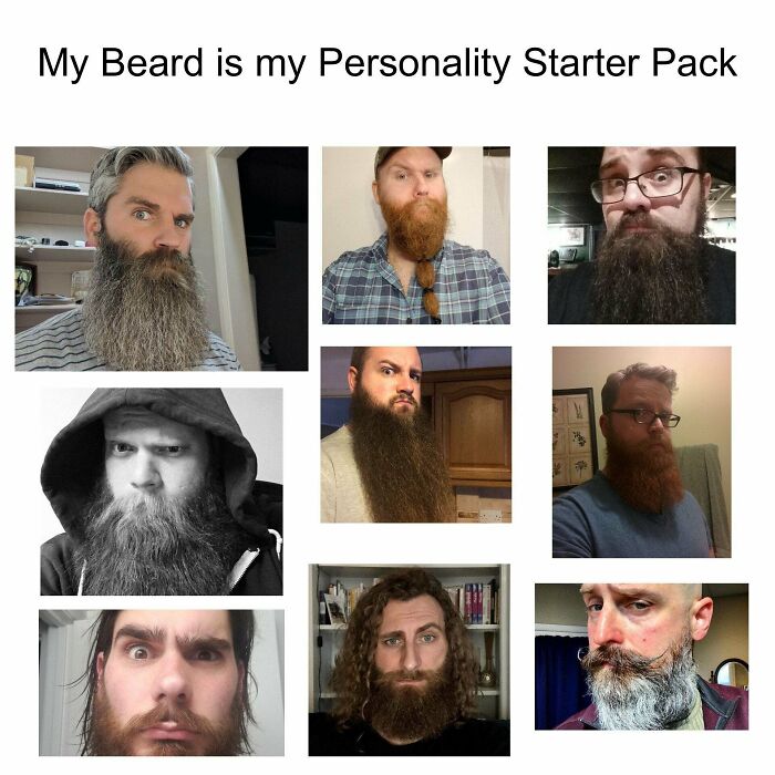 My Beard Is My Personality Starter Pack