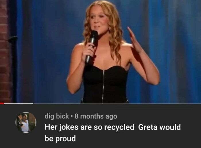 In A Video About Amy Schumer Making Jokes . . .