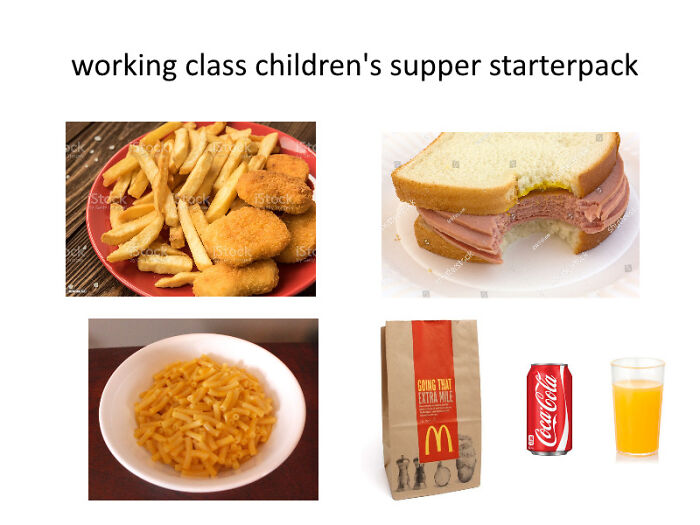 Working Class Children's Supper Starterpack
