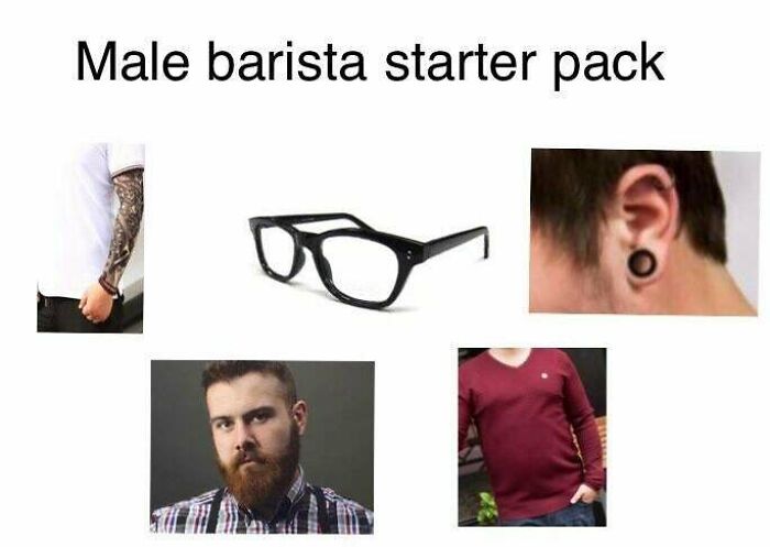 Male Barista Starter Pack