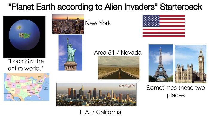 “Planet Earth According To Alien Invaders” Starter Pack