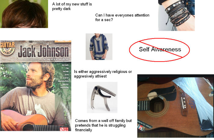 Guy Who Starts Playing His Guitar At Parties When No One Asked Him To Starterpack