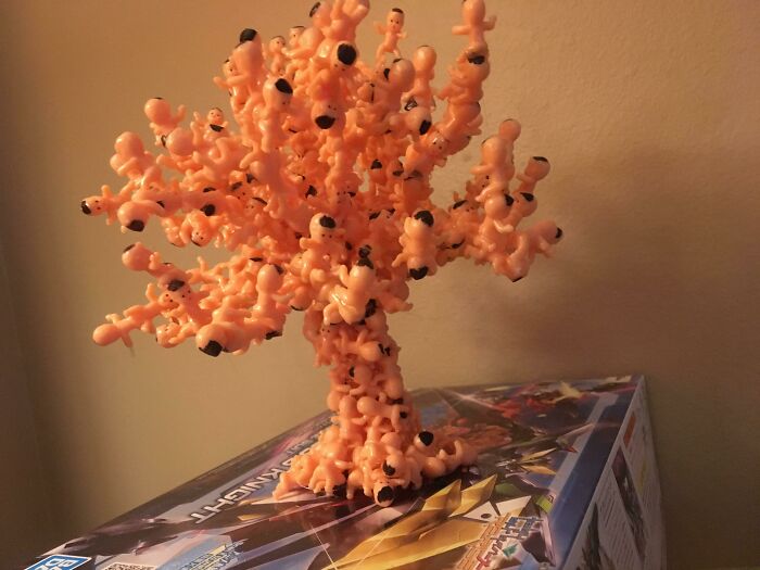 With Some Hot Glue, Tiny Babies, And A Lot Of Time, You Get Baby Tree