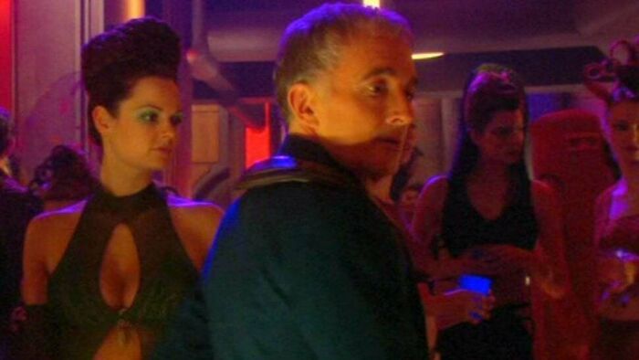 Anthony Daniels, The Actor For C-3po, Has A Cameo In The Club Scene Of Star Wars Episode II: Attack Of The Clones (2002)