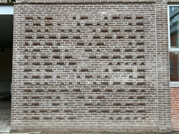 This Building Spells Out Its Address In Morse Code With Its Bricks
