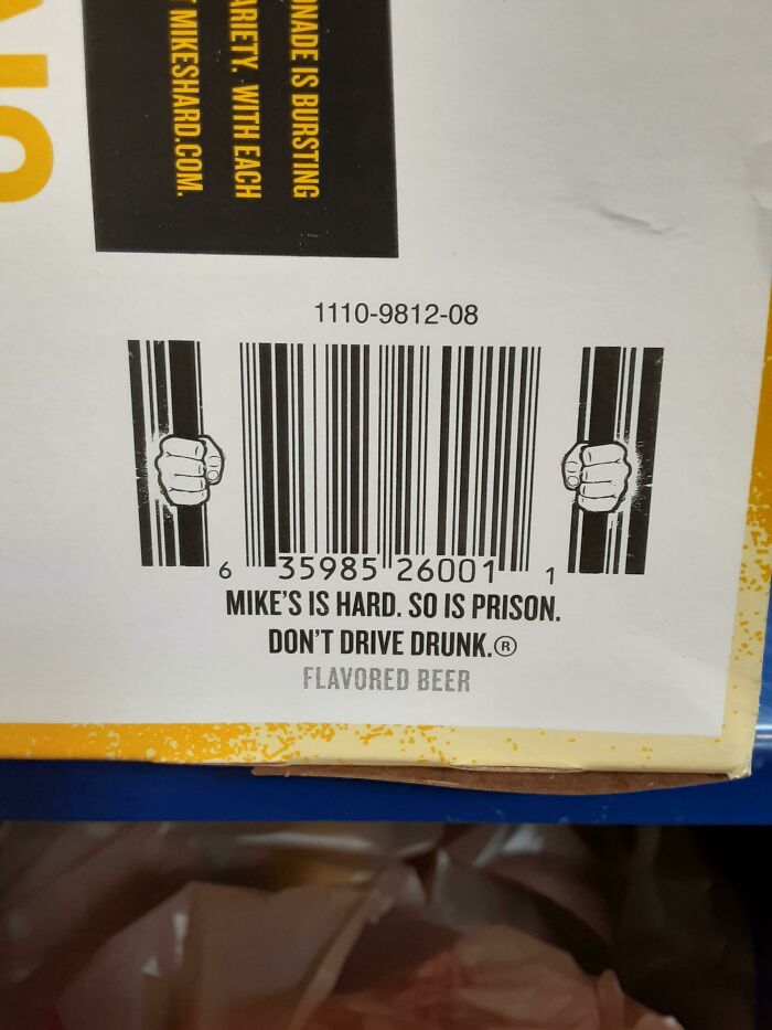 This Barcode On A Mike's Hard Party Pack