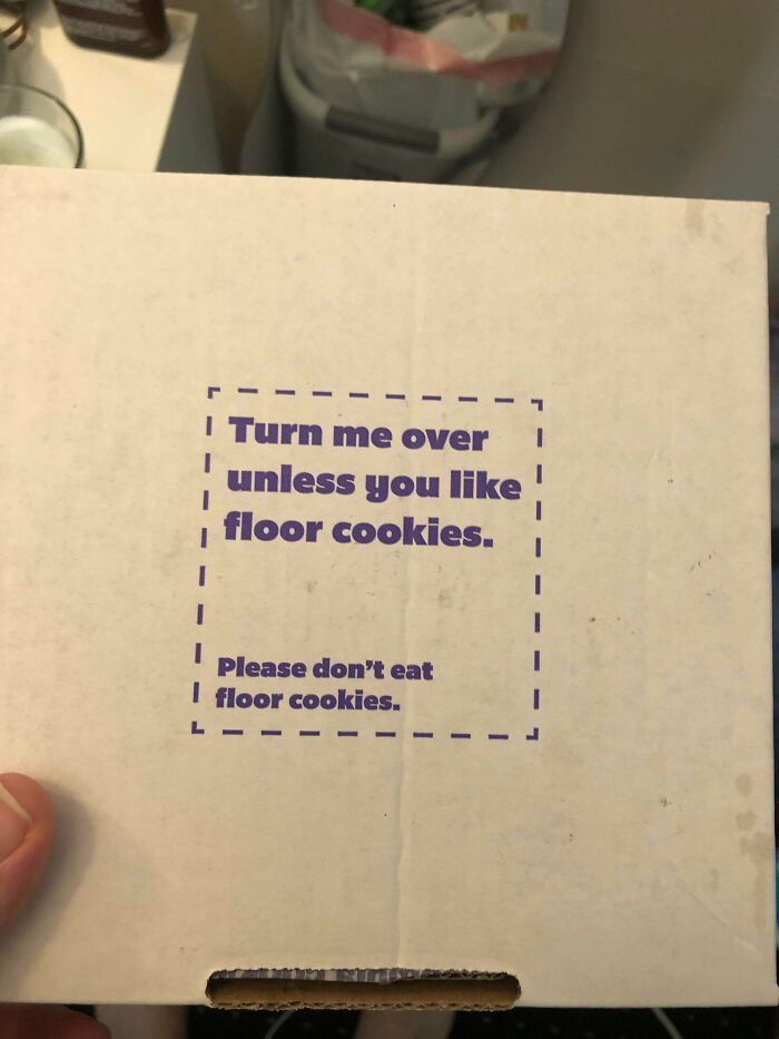 Found On The Bottom Of An Insomnia Cookies Box Today After I Tossed It In The Trash