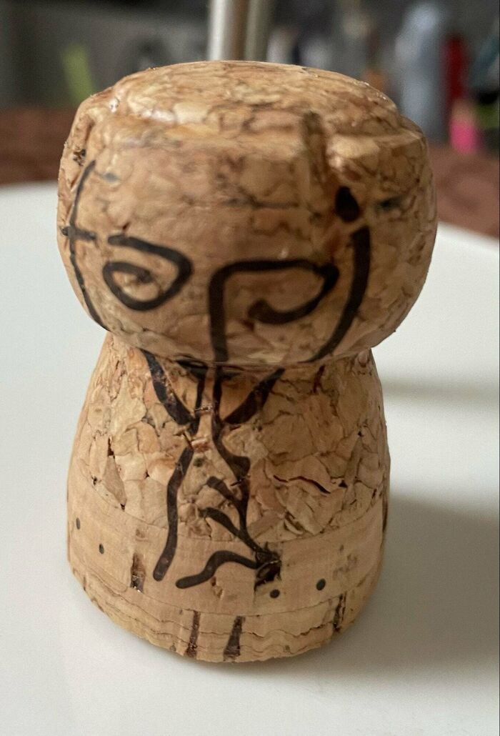 Champagne Cork Telling Me Not To Tell You About His Existence