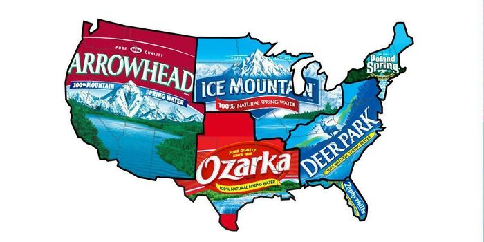 Regional Names For Nestle Water In The United States