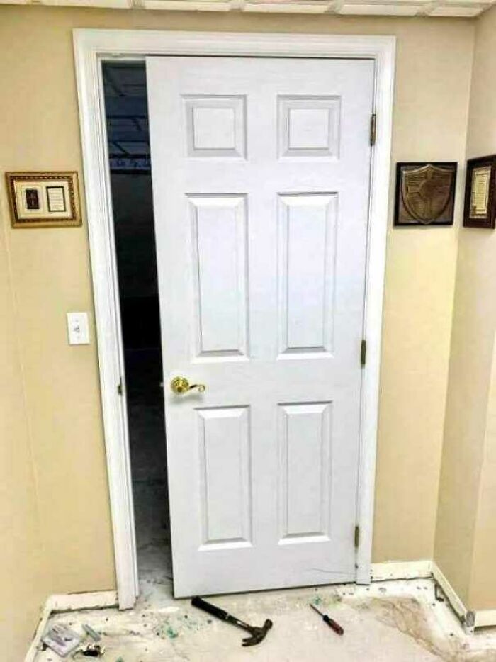 Door Successfully Installed
