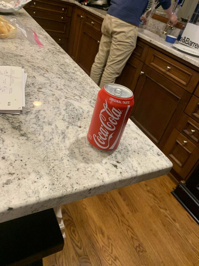 My Christmas Present Was A Coke Cover That Goes Over Beer Cans