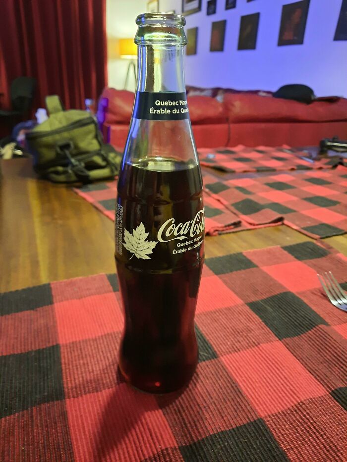In Quebec, We Have A Special Coca-Cola That Tastes Like Maple!