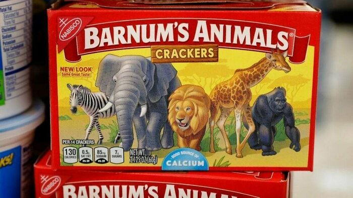 Til In 2018 Nabisco Freed Its Animal Cracker Mascots From Their Cages, Changing A Box Design That Was Used Since 1902