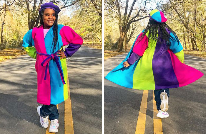 This Dad Sews Custom Clothes For His 9-Year-Old Daughter, And Here Are 30 Of The Coolest Ones