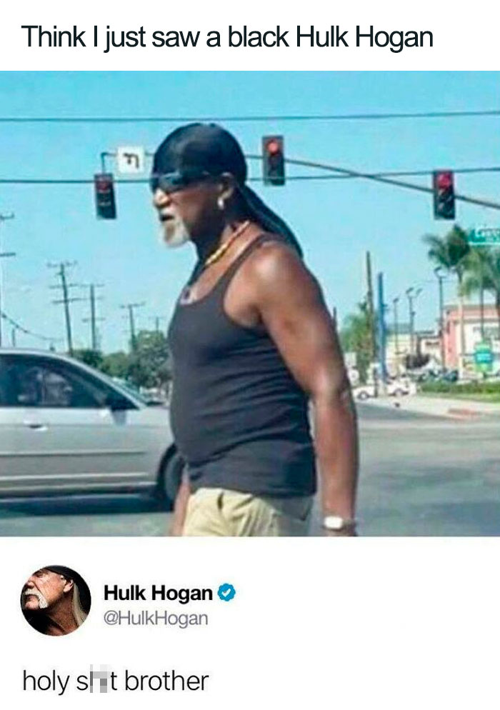 Rare Black Hulk Hogan Spotted