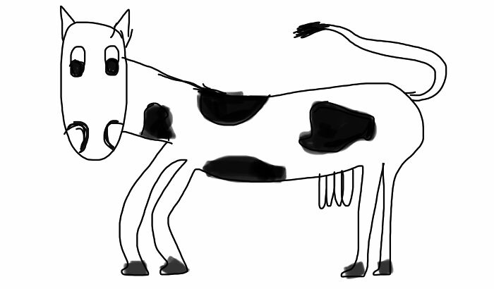 Is It A Horse, A Cow Or A Mixture?! I Seriously Can’t Draw.