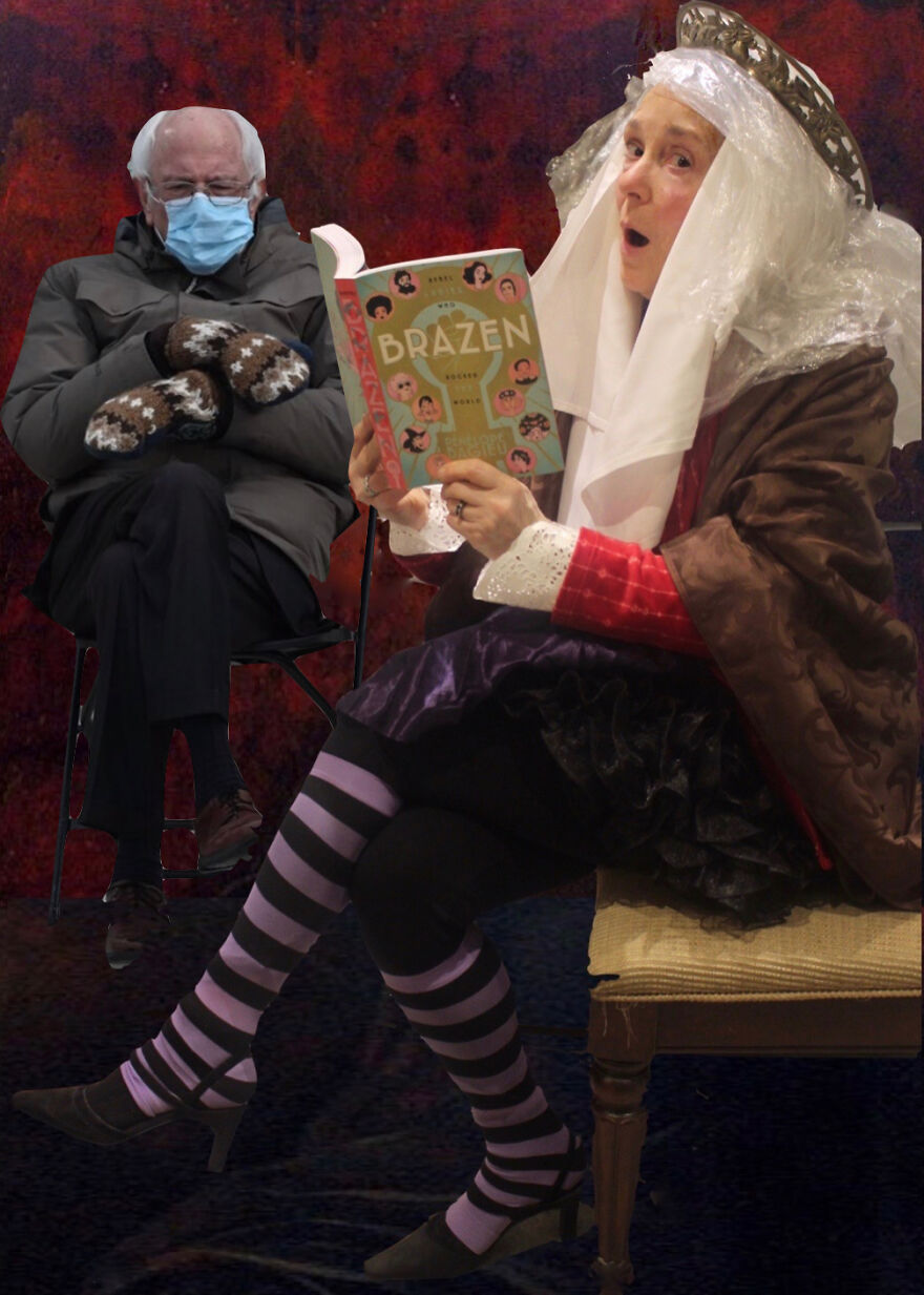 Art History Meets Bernie Sanders And Neither Will Ever Be The Same