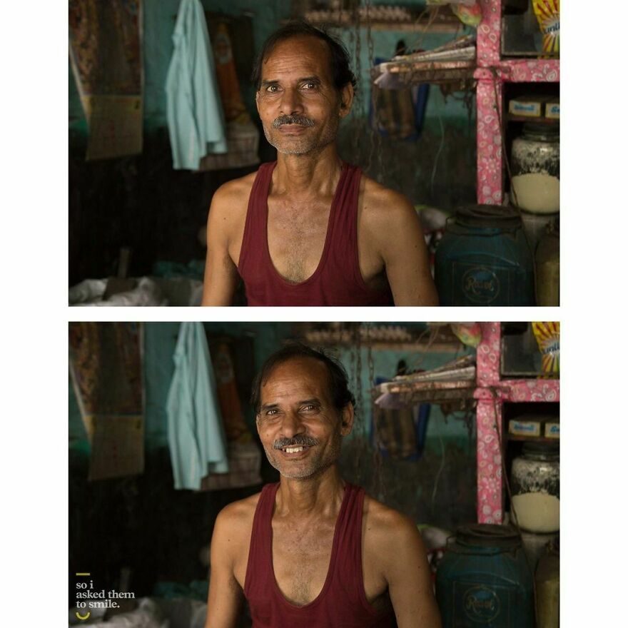 He Was Sitting In A Small Shop One Afternoon, Along A Sleepy Street In Krishna Nagar, West Bengal, India... So I Asked Him To Smile