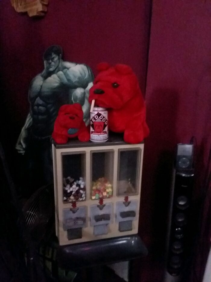 I Had Way Too Many Options Available For This Post... Hulk, Red Dog & The Candy Machine