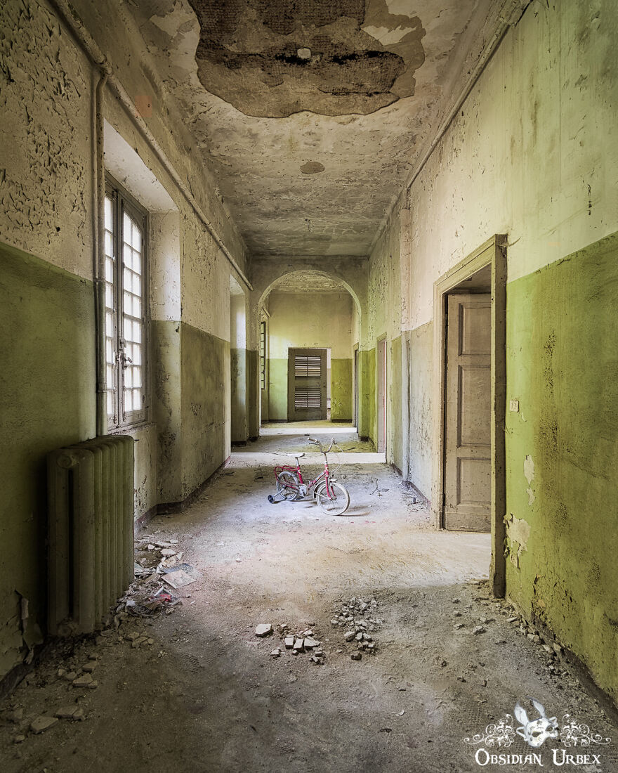 Italian Mental Asylums, Such As This One, Closed In The Late 20th Century. They Endure As A Painful Reminder Of A Time Where Mental Health Was Poorly Understood, And Patients Were Housed In These Archaic Institutions
