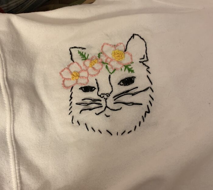 My Favorite Thing I Have Embroidered