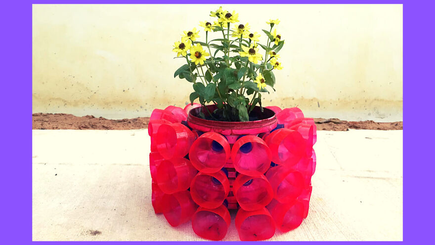 How To Recycle - Plastic Bottles - Planter Pots - How To Make It | Craft Yours