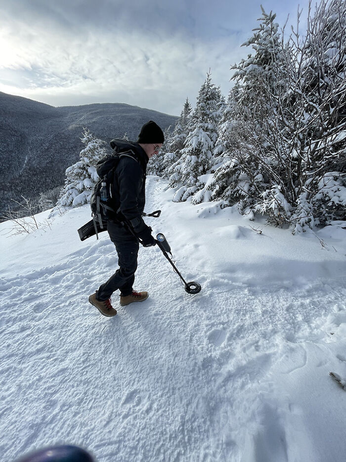 I Found My Lost iPhone With A Metal Detector On A Mountain Under 3 Feet Of Snow