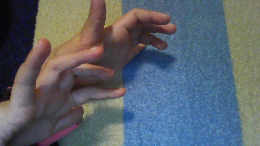 I Can Bend My Index, Middle, And Ring Finger Without Bending The Tip, Though I Don't Really Know If Most People Can Do It