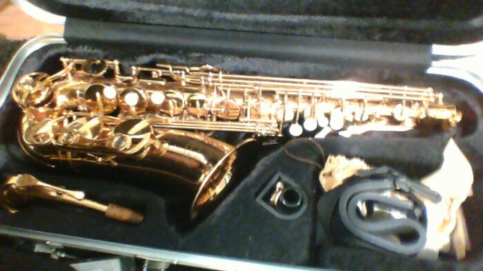 My Saxophone I Have A Guitar And A Piano To But This Is What I Play Most