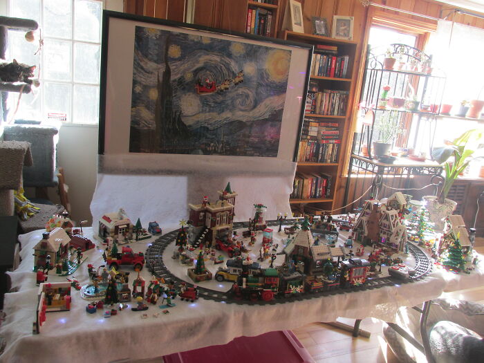 My LEGO Christmas Village