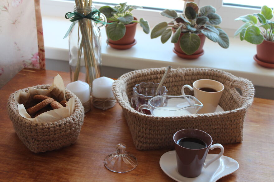 My Cozy Jute Baskets In The Style Of Boho My Cozy Jute Baskets In The Style Of Boho