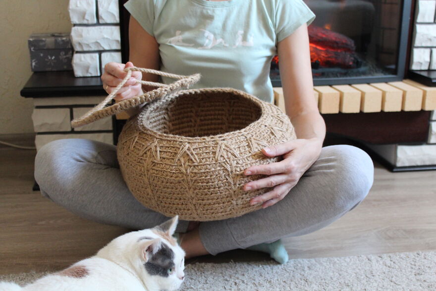 My Cozy Jute Baskets In The Style Of Boho My Cozy Jute Baskets In The Style Of Boho