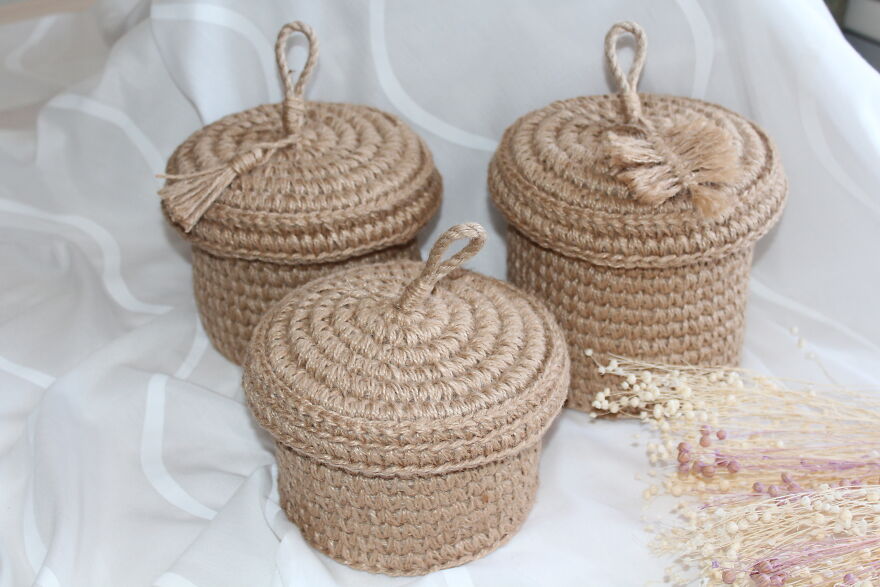 My Cozy Jute Baskets In The Style Of Boho My Cozy Jute Baskets In The Style Of Boho
