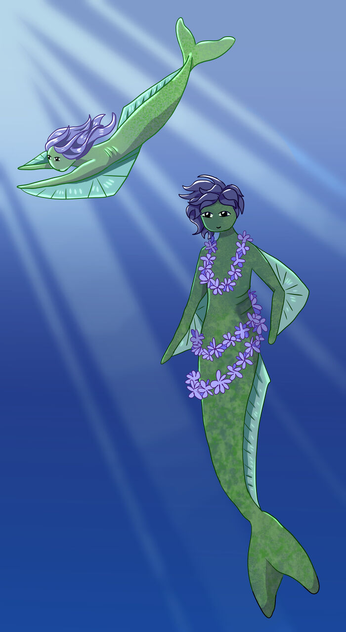 My Take On Mermaids (Deviantart: @kliatinpi)
