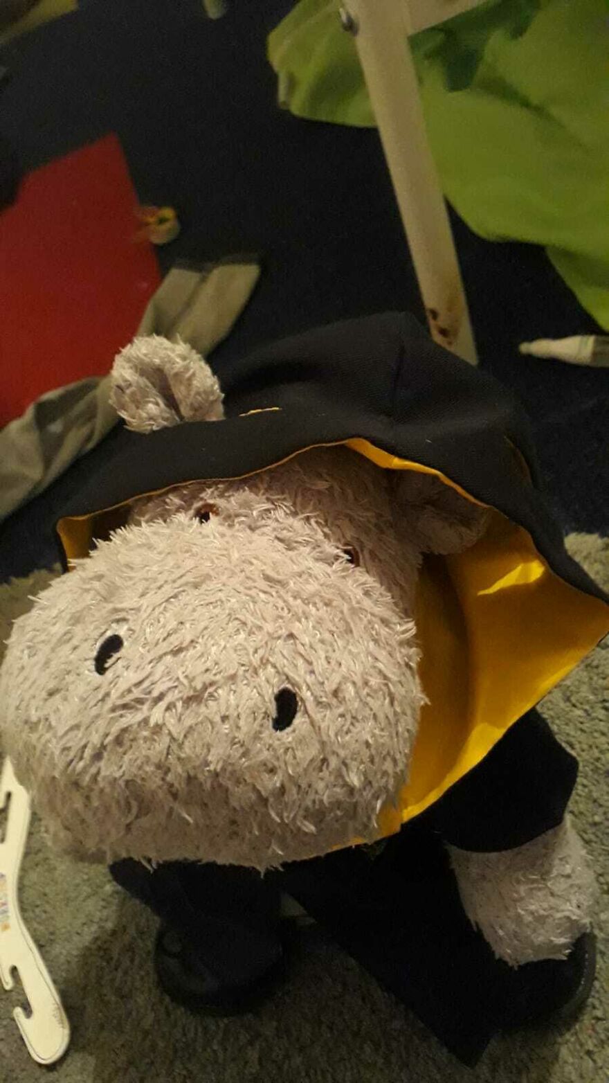 My Toy Hippo And Badger Are Doing Online Hogwarts , And Its A Magically Funny Experiance!