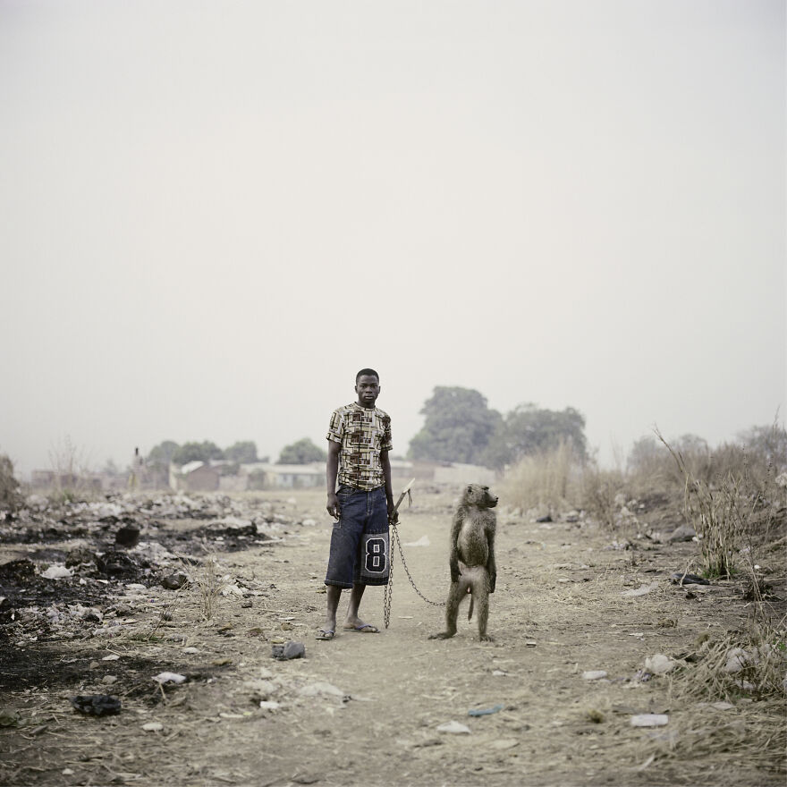 Mallam Umaru Ahmadu With Amita, Nigeria, 2005, "The Hyena And Other Men"