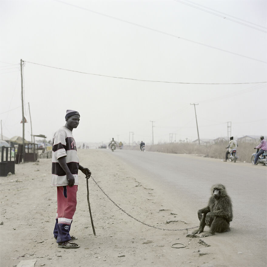 Garuba Yaku With Rando, Nigeria, 2005, "The Hyena And Other Men"