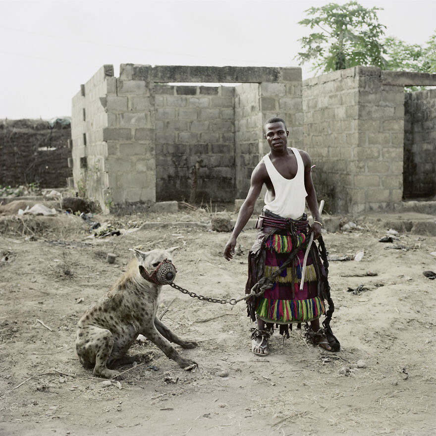 Jatto With Mainasara, Ogere-Remo, Nigeria, 2007, "The Hyena And Other Men"
