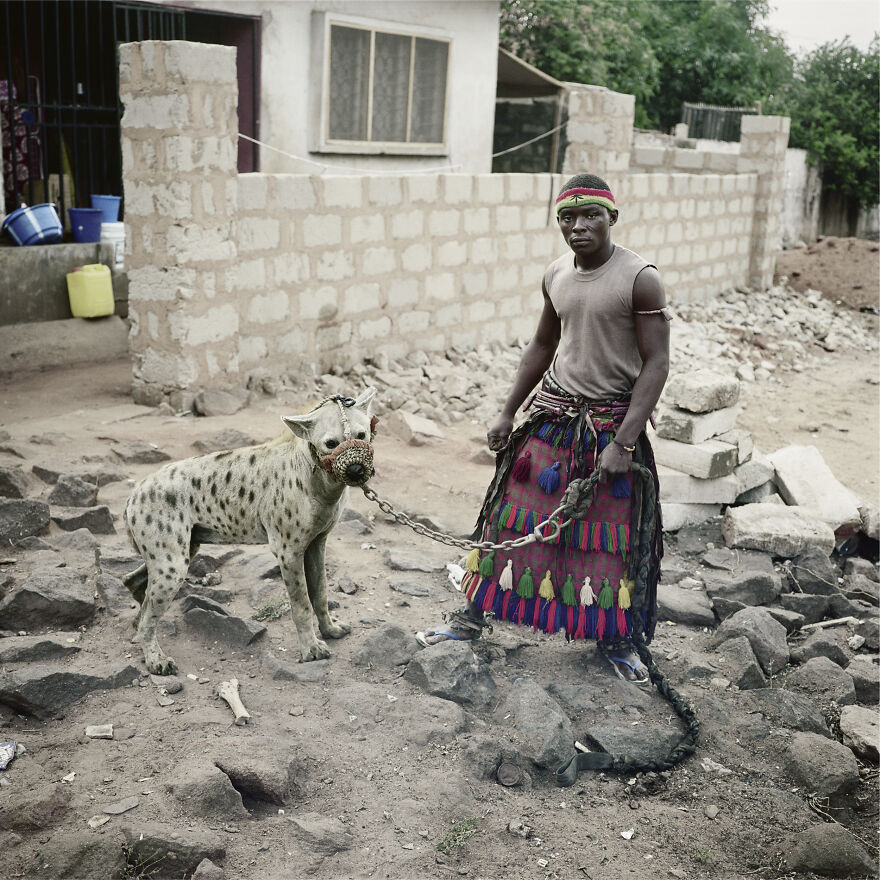 Mohammed Rabiu With Jamis, Asaba, Nigeria, 2007, "The Hyena And Other Men"