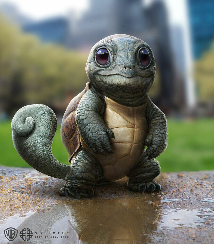 Squirtle From "Detective Pikachu"