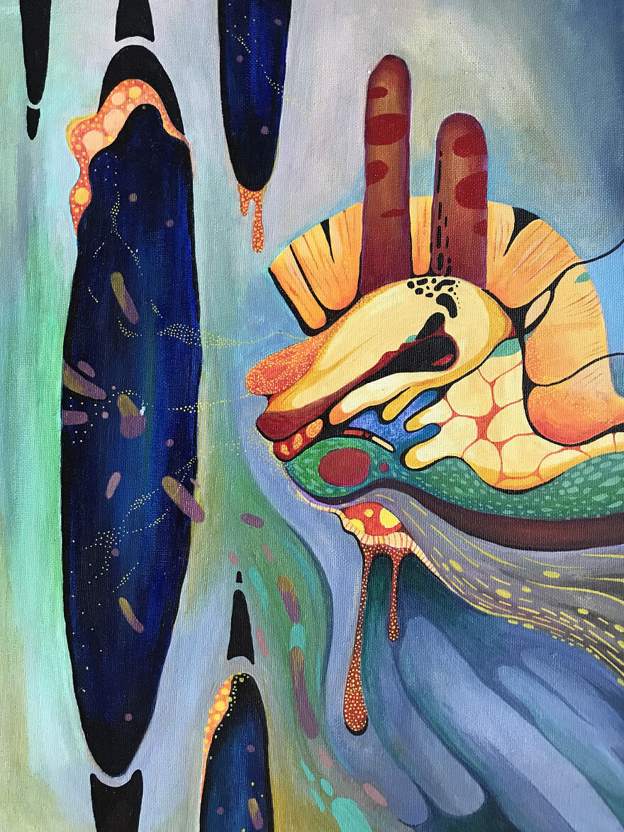 My Paintings Explore The Relationship Between Me And The World I Live In And The Constant Metamorphosis Of What I Perceive As Real. My Paintings Explore The Relationship Between Me And The World I Live In And The Constant Metamorphosis Of What I Perceive As Real.