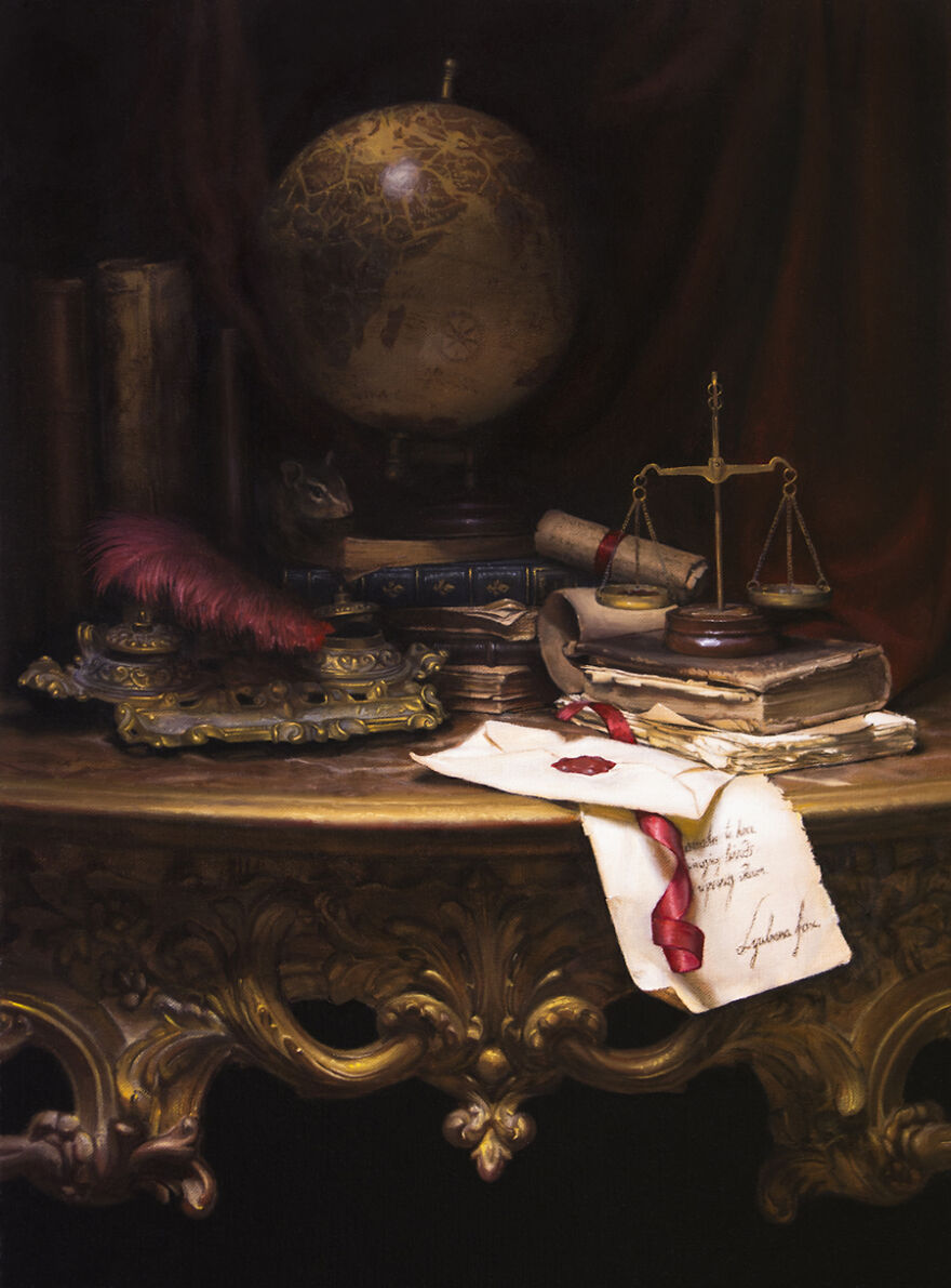 22-Year-Old Girl Paints Like The Old Masters