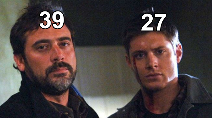 En Supernatural, Jeffrey Dean Morgan y Jensen Ackles, padre e hijo, solo tienen 12 años de diferencia
